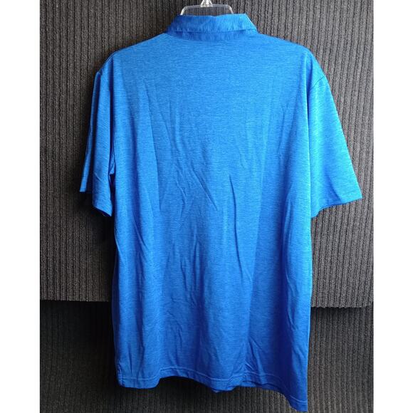 Callaway Opti Dri Men Golf Polo Short Sleeve Shirt Blue - Picture 2 of 9